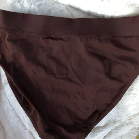 Shape Fx Swim Boho Beaded Trimmed Nylon Lycra Size 8 in EUC Brown - Picture 2 of 3